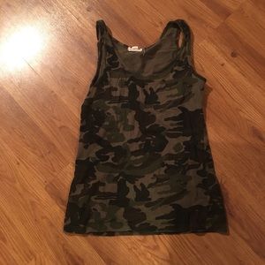 Camo tank